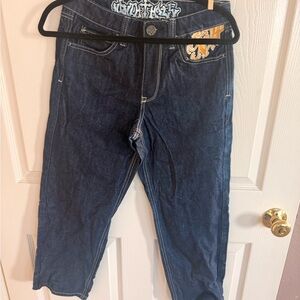 Men's Relaxed Fit Jeans - Dark Blue